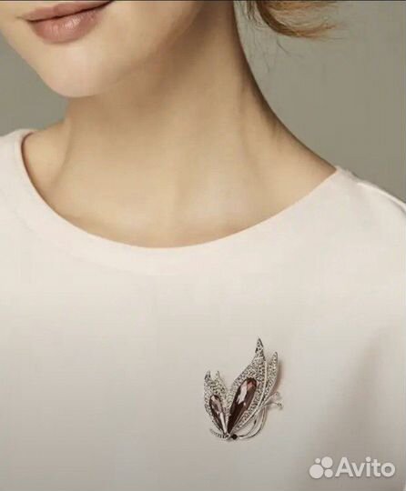 Брошь бабочка ретро