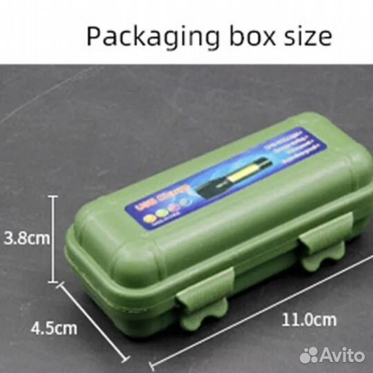 Фонарик карманный аккумуляторный с USB зарядкой