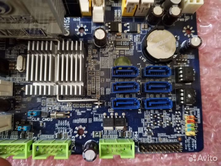 Плата Foxconn-Q57M (1156 сокет) + процессор