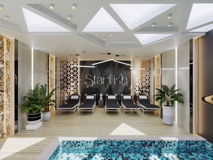 1-к. квартира, 50 м² (Турция)