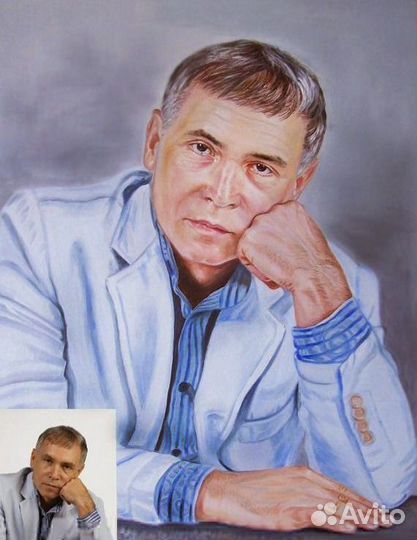 Портрет шарж по фото, барельеф и роспись стен