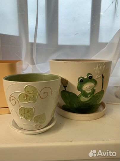 Цветочные горшки