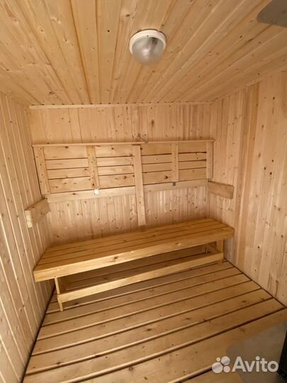 Мобильная баня готовая