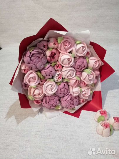 Съедобные, зефирные букеты