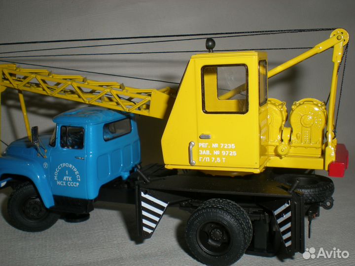 Автокран ак 75 на базе зил-130