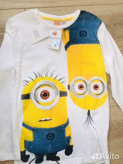 Лонгслив детский Despicable Me, Minion Made