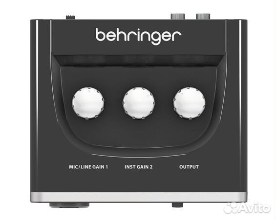 Behringer UM2 -USB-аудиоинтерфейс, 2 входа, 2 вых
