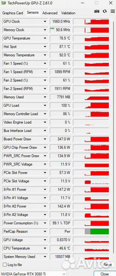 GeForce RTX 3080 Ti ventus 3X OC 12G