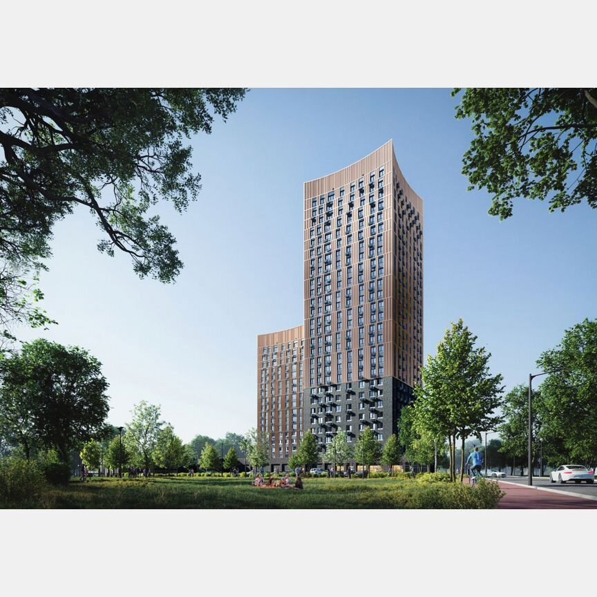 2-к. квартира, 45,4 м², 12/28 эт.