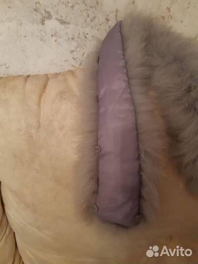 Меховой воротник 74 см