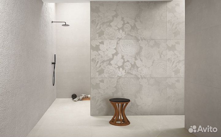 Мозаика FAP bloom Beige Print Esagono Mosaico