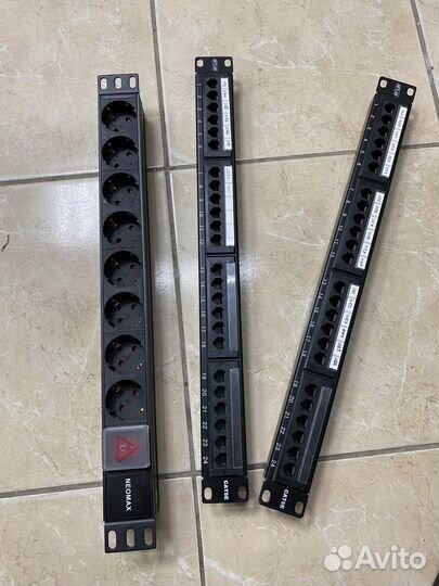 Патч-панель UTP, 19