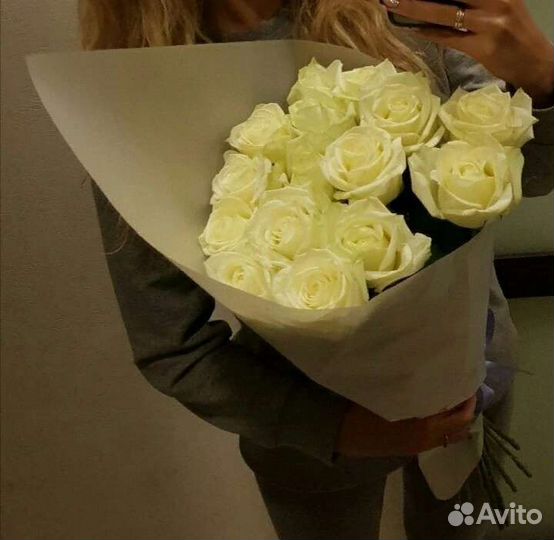 Цветы розы букет