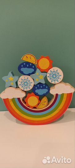 Деревянные развивающие игрушки elc Томик