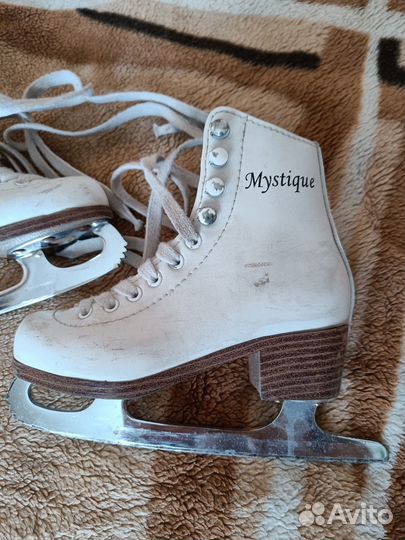 Коньки фигурные детские 30 размер, mystigue