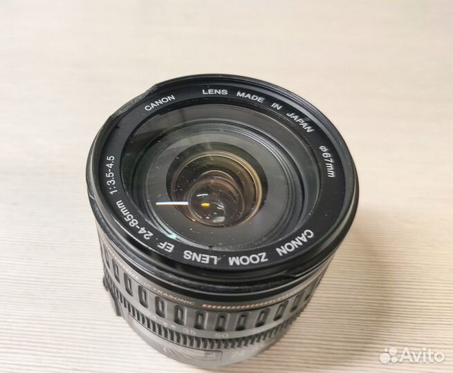 Объектив Canon Zoom Lens EF 24-85mm Ultrasonic