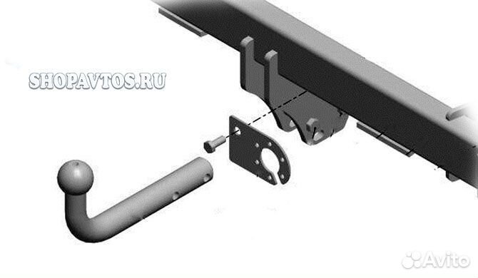 Фаркоп трейлер hyundai accent 2001- тагаз