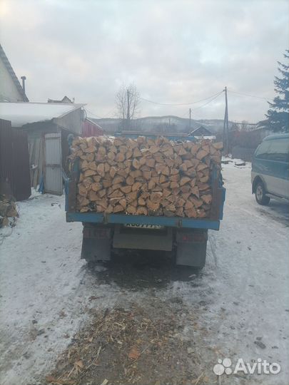 Дрова березовые колотые