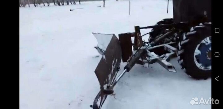 Снежный отвал. Бабочка