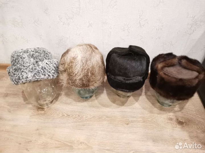 Зимняя мужская б/у шапка