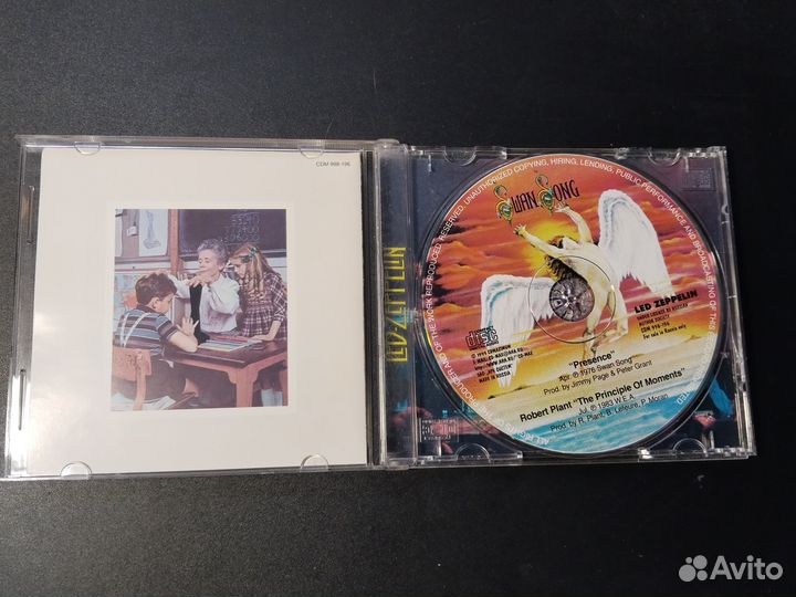 CD Led Zeppelin - Presence, Robert Plant, The pric