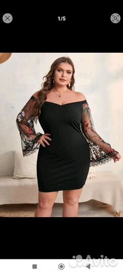 Вечернее платье shein xl