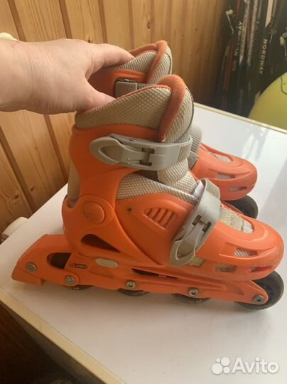 Роликовые коньки детские раздвижные