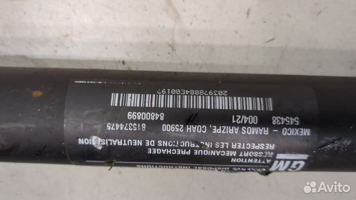 Амортизатор крышки багажника Chevrolet Equinox 2017, 2021