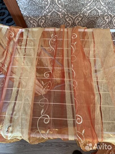 Комплект штор с ламбрикеном