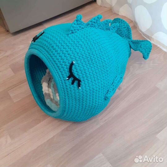 Котодом -ручная работа - из полиэфирного шнура