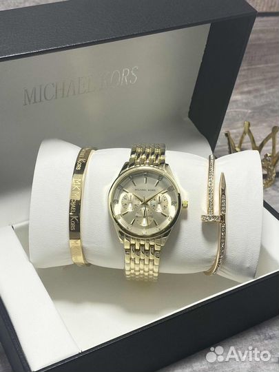 Часы женские с браслетом michael kors