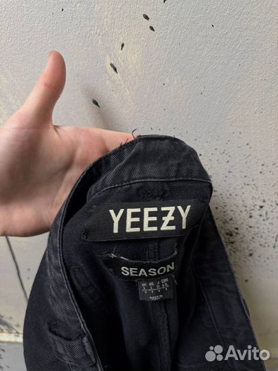 Джинсы Yeezy Season 1 Black Rare Classic Оригинал