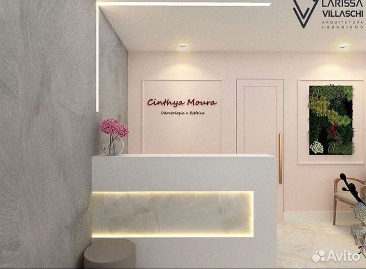 Ресепшн стойка в салон красоты, Стойка Ресепшн