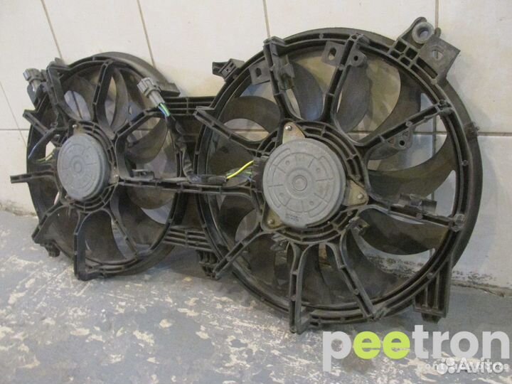 Б/У Б/У Диффузор радиатора б/у В сборе