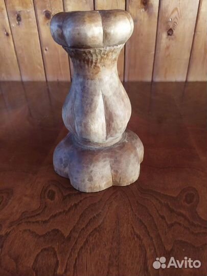 Вазон натуральное дерево ручная работа