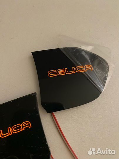 Led подсветка дверных ручек салона Toyota Celica