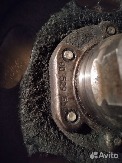 Шкив коленвала в сборе со ступицей Опель 90529559