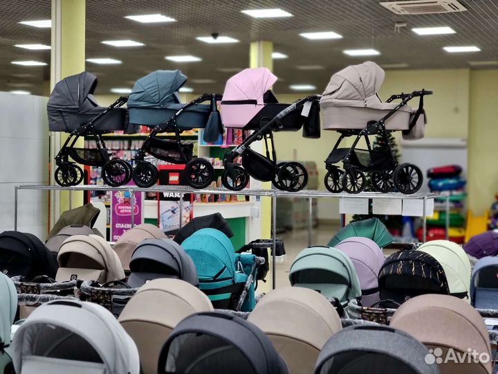 Коляски 2 в 1. Новые