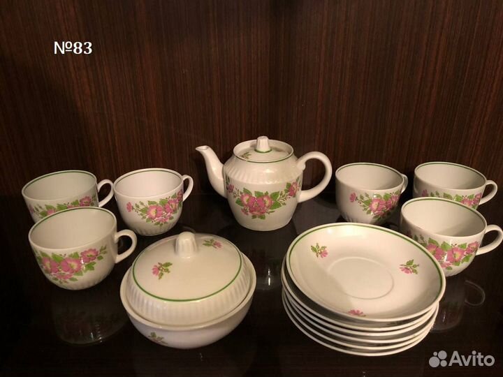 Хрустальная, фарфоровая посуда СССР