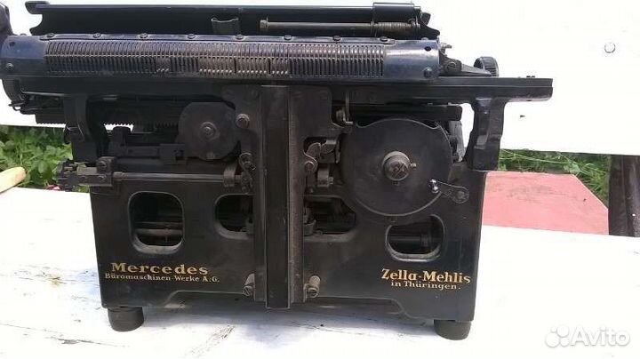 Печатная машинка Mercedes