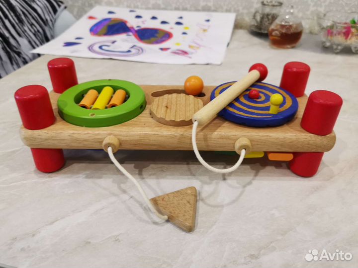 Развивающие деревянные игрушки