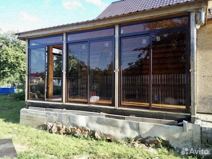 Пвх окна для веранды любой размер