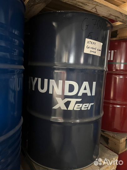 Hyundai Xteer Gasoline G700 5W-40 SP 200л