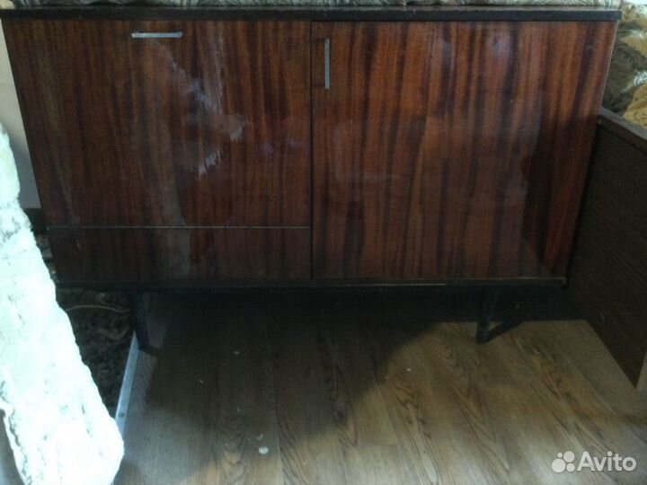 Холодильник- бар. Тумба времён СССР