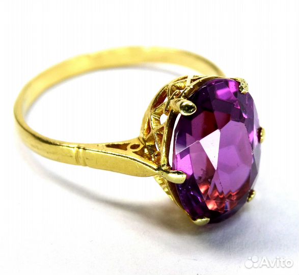 Золотое советское кольцо 750 пробы р 18.5