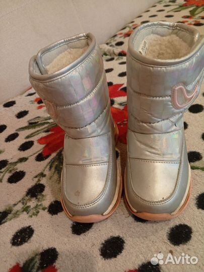 Сапоги зимние для девочки 26