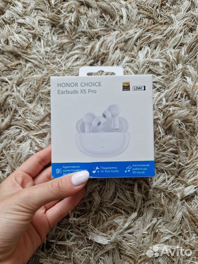 Honor choice Earbuds X5 Pro новые на гарантии