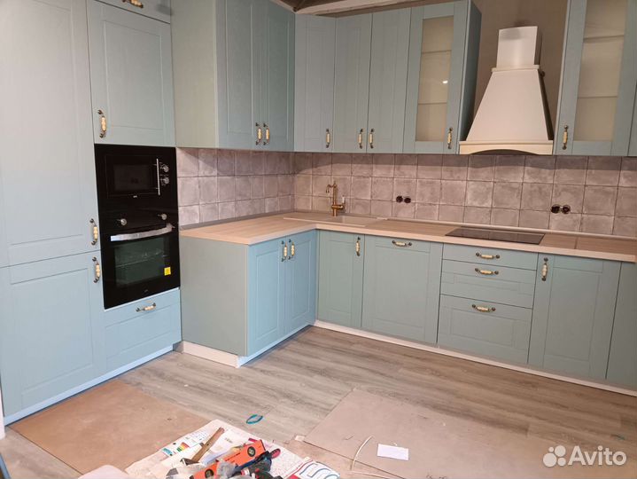 Сборка и установка кухни