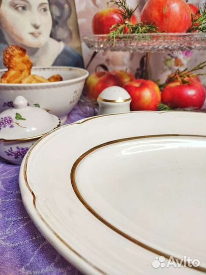 Блюдо овальное большое