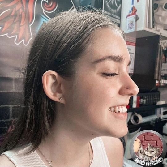 Модель на пирсинг